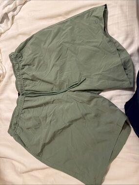 Light Sage Green Athletic Shorts